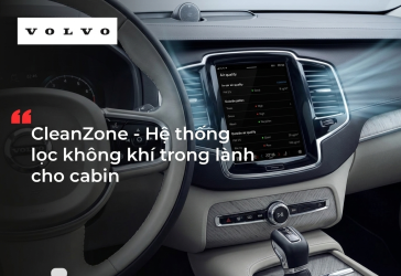 lọc bụi CleanZone trên Volvo XC60