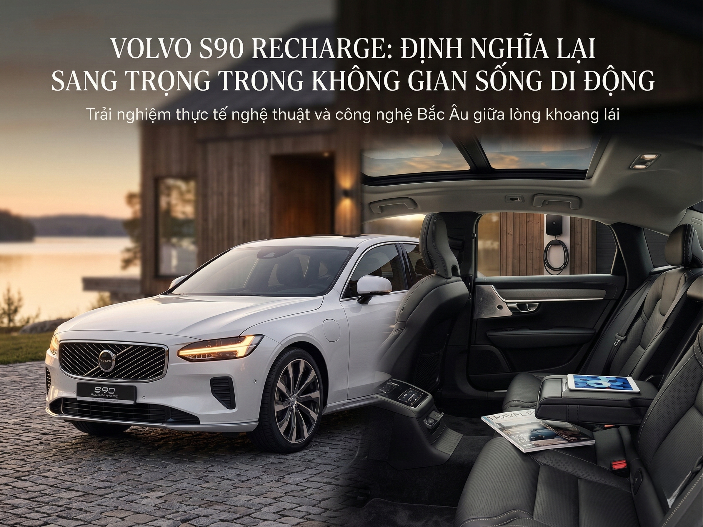 Khoang sau Volvo S90 Hybrid Khoang sau Volvo S90 Hybrid