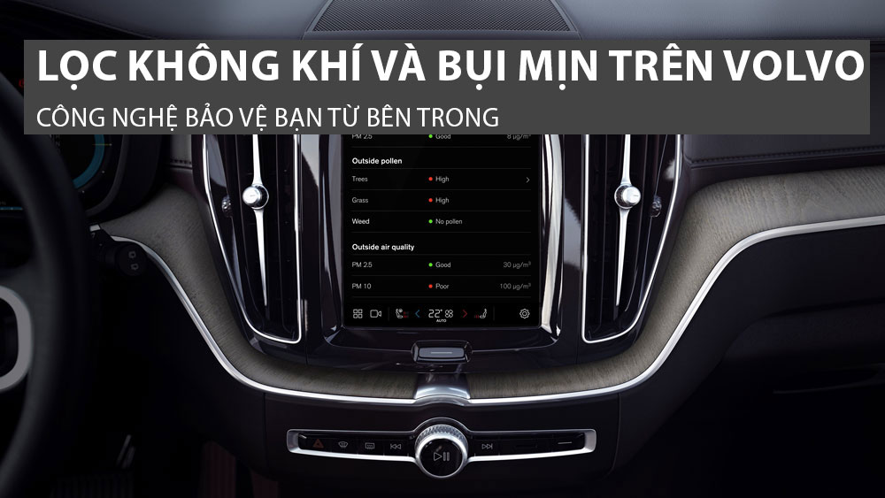 Lọc Bụi CleanZone Trên Volvo XC60
