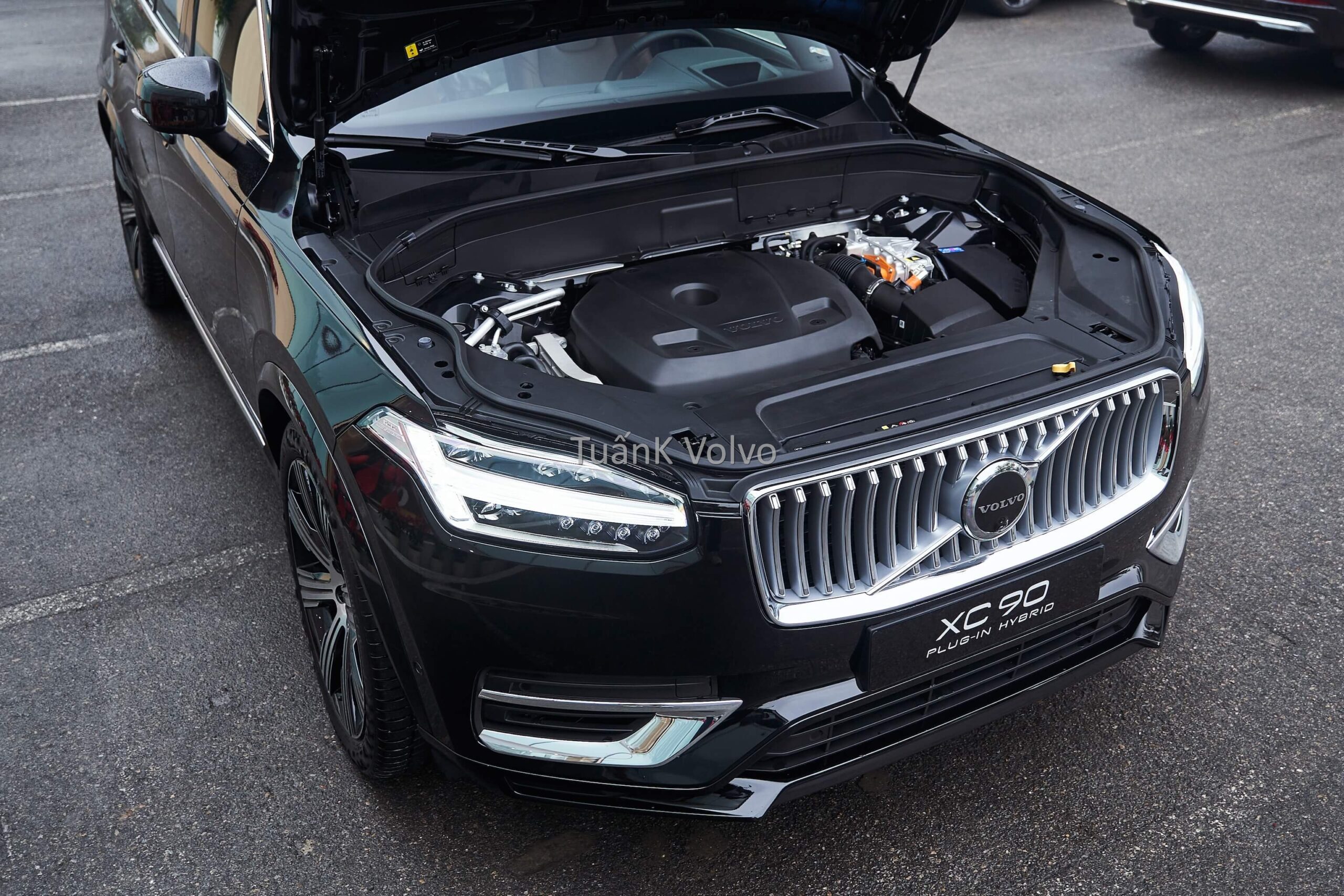 Hệ thống pin trên Volvo XC90 Hybrid