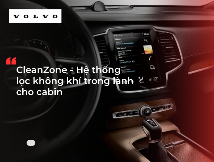 Hệ Thống Lọc Bụi CleanZone Trên Volvo XC60 Plug-in Hybrid 